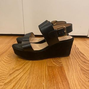 A New Day Black platform sandals